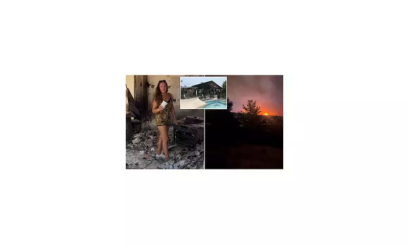 British Family's Terrifying Escape: Fleeing Cyprus Wildfire with Seconds to Spare