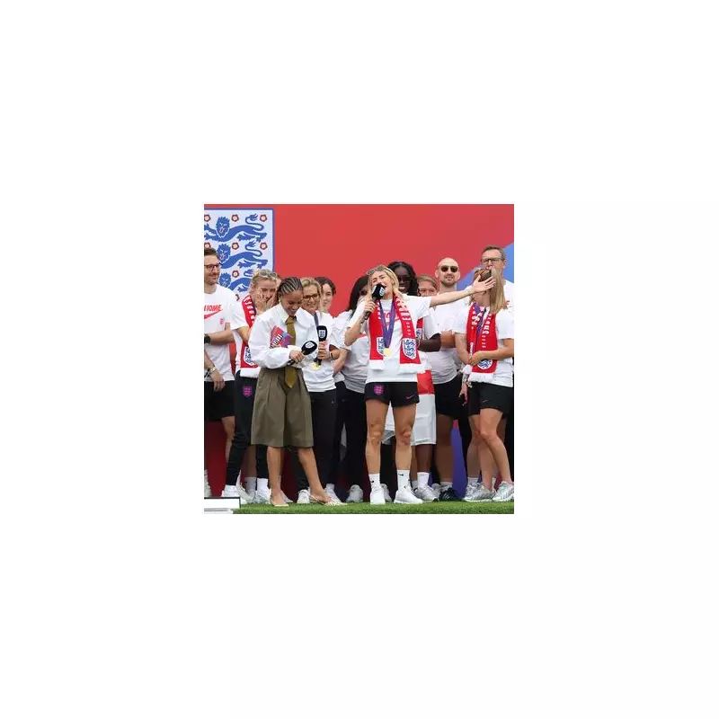 Chloe Kelly Steals the Show at England Lionesses' Victory Parade in London
