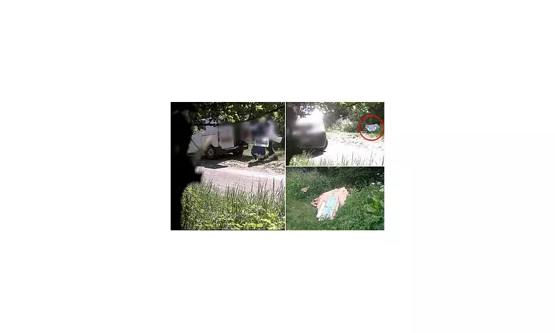 Couple Fined £1,000 After Being Caught Fly-Tipping in Shocking CCTV Footage