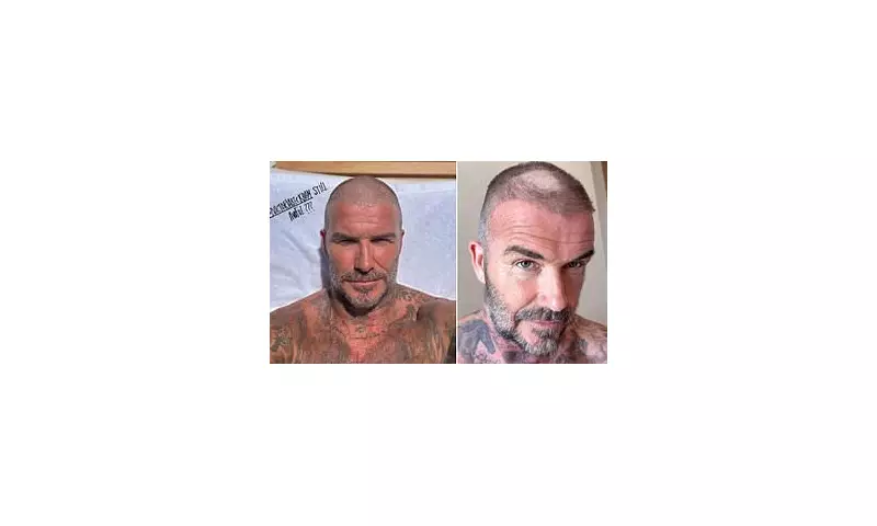 David Beckham's DIY Haircut Disaster: Football Icon's Bold Buzz Cut Goes Awry