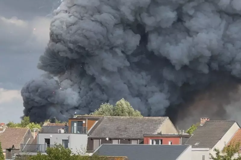 Dramatic Fire Erupts at Tomorrowland Festival Stage in Belgium