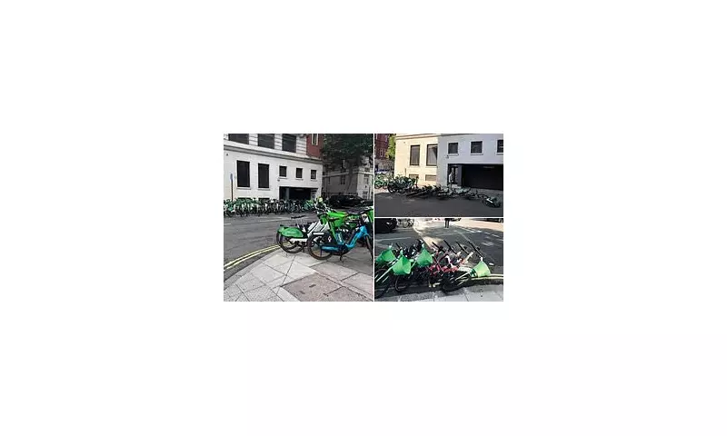 E-Bike Chaos in Westminster: Dockless Bikes Clutter Streets as Councils Struggle to Enforce Parking Rules
