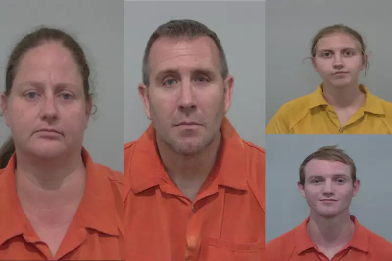Florida Couple and Teen Daughter Arrested After Shocking Abuse of Adopted Children
