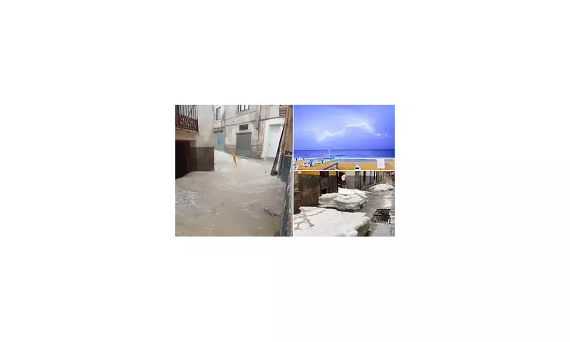 Freak Storms Wreak Havoc in Spain: Murcia and Benidorm Battling Torrential Rains and Floods