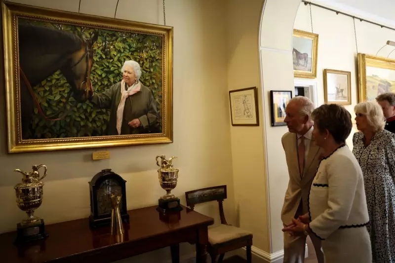 King Charles III Visits Newmarket's Thoroughbred Horses in Royal Outing