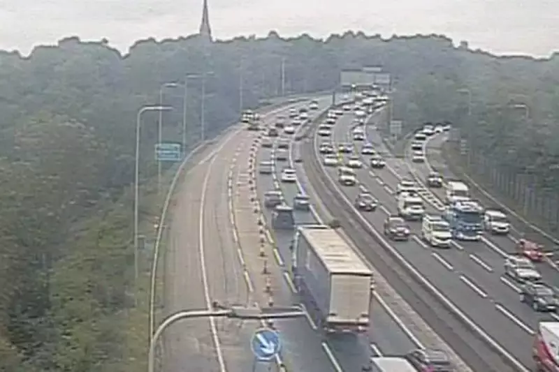 M60 and M62 Motorway Chaos: Fuel Spill Causes Major Delays Near Manchester
