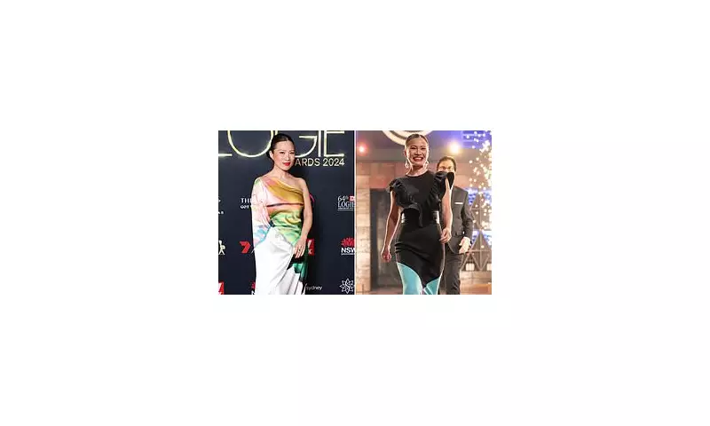 MasterChef Star Poh Ling Yeow Stuns in Gold at the Logie Awards 2024