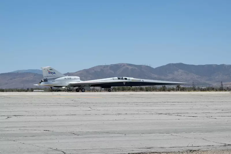 NASA's X-59 Supersonic Jet Aims to Revolutionise Air Travel with Quieter Sonic Booms
