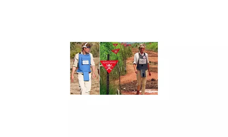 Prince Harry Follows in Diana's Footsteps with Emotional Landmine Walk in Angola
