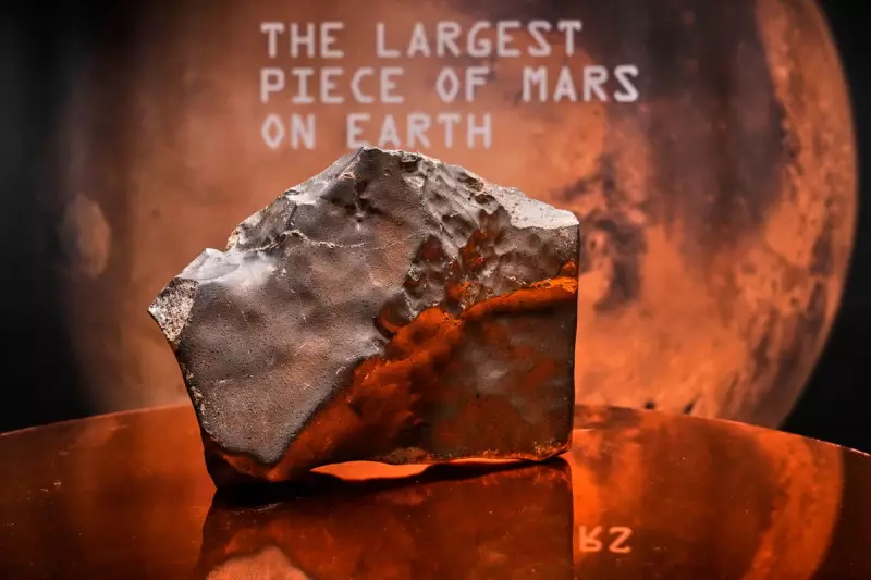 Rare Martian Meteorite Lands at Sotheby’s: A Piece of Mars Heads to Auction in New York