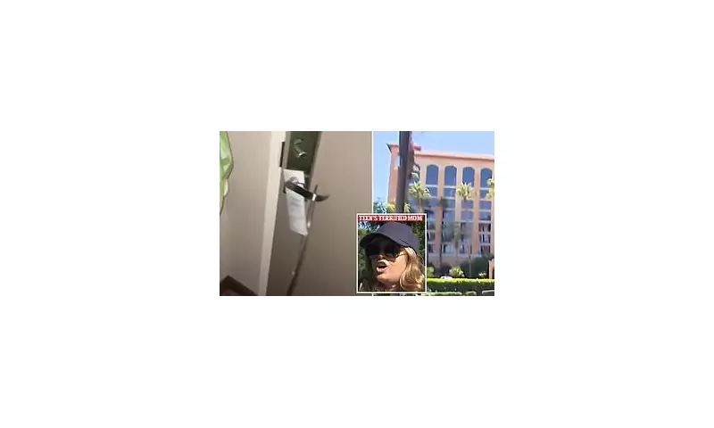 Shocking CCTV Footage: Stranger Sabotages Marriott Hotel Lift in California