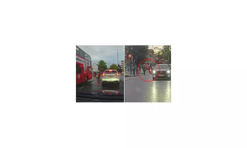 Shocking Footage: Reckless Moped Gang Terrorises South London, Nearly Mowing Down Pedestrian