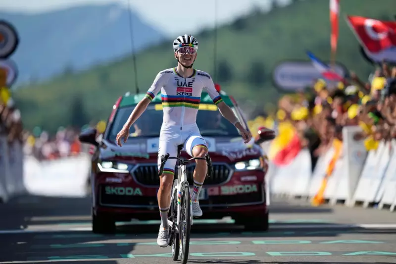 Tadej Pogačar Dominates Tour de France Stage 14 with Stunning Solo Breakaway