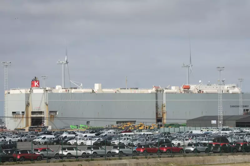 Thousands of Vehicles Stranded at EU Port as Trump's Tariffs Disrupt Trade
