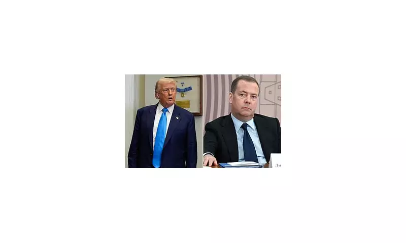 Trump Warns of 'Full-Blown War' Over Tariffs in Shocking Exchange with Russian President Medvedev