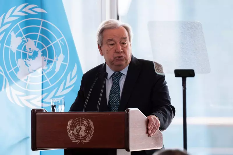 UN Chief Guterres Demands Global Fossil Fuel Ban by 2030 in Blistering Climate Warning