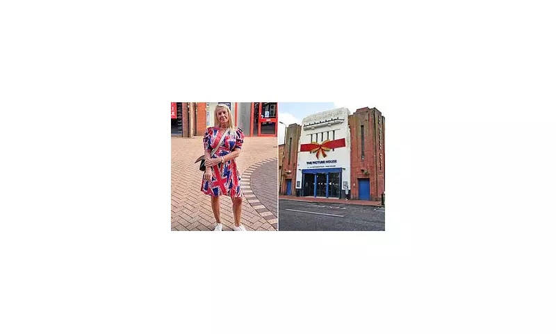 Woman in Union Jack Dress Sparks Controversy at Wetherspoons Amid Anti-Migrant Protest