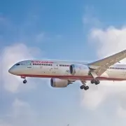 Air India Flight Catches Fire Mid-Air: Terrifying Moments Captured on Video