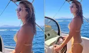 Amanda Holden, 54, Stuns in Bikini During Family Getaway in Greece – See Her Ageless Beauty!