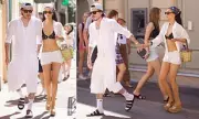 Brooklyn Beckham and Nicola Peltz Twin in White as They Soak Up the Sun in St Tropez Amid Family Feud