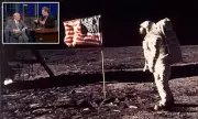 Buzz Aldrin Jokingly Claims Moon Landing Was Fake on Conan O'Brien Show