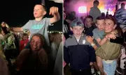 Coleen Rooney's Son Cass Steals the Show at Festival with Adorable Antics