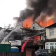 Dramatic Fire Engulfs Sidcup Home: Emergency Services Battle Blaze as Residents Evacuate