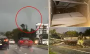Dramatic Tornado Strikes Perth Beach: Chaos and Destruction Captured on Video
