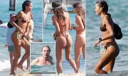 Emma Weymouth stuns in bikini during romantic beach getaway with husband in St Tropez