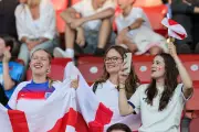 England Fans Celebrate Historic Women's Euros Comeback Against Sweden
