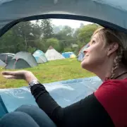 Festival-Goer's Genius Camping Hack Goes Viral – And It's a Game-Changer!