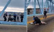 Fury as ICE Protesters Block Key Kentucky-Ohio Bridge, Causing Chaos for Commuters