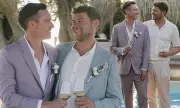 Hollyoaks Star Andy Moss Marries Partner Mark Bennett in Stunning Greek Wedding – See the Romantic Photos!