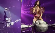 Katy Perry Takes a Tumble Mid-Performance After Prop Malfunction in San Francisco