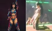 Katy Perry's Concert Outfit Sparks Hilarious Comparisons to a Toddler's Wedding Dress