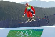 Norwegian Skier Narrowly Escapes Lightning Strike During Winter Olympics Training