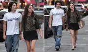 Olivia Rodrigo Stuns in Leopard Print During London Outing with Conan Gray