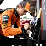 Oscar Piastri's Grandad Celebrates F1 Podium with Champagne in Heartwarming Spa Moment