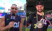 Pat McAfee Steals the Show at MLB Home Run Derby with Cal Raleigh's Epic Performance