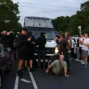 Police Clash with Protesters in Epping as Demonstrations Turn Violent