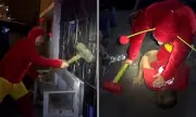 Police Raid Drug Den Dressed as Superheroes – Dealers Stunned in Bizarre Operation