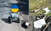 Russian Soldiers Surrender to Ukrainian Patrol – Entirely Controlled by Robots!