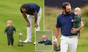 Scottie Scheffler's Heartwarming Moment with Son Bennett at The Open