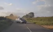 Shocking Dashcam Footage: Drunk Driver Swerves Into Police Car in Reckless Incident