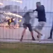 Shocking Footage: Bohemians vs Derry City Football Thugs Clash in Violent Pitch Invasion