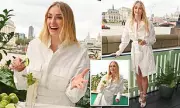 Sophie Turner Stuns in Summer Chic During London Outing Amid Romance Rumours