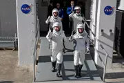 SpaceX Launches Critical Crew-8 Mission to ISS Amidst Stunning Florida Skies