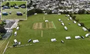 Travellers Cause Chaos at Cricket Club: Rocks Thrown and Pitches Occupied