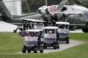Trump’s Golf Cart Chaos: Secret Service Agents Struggle to Keep Up at Bedminster