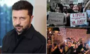 Ukraine in Turmoil: Anti-Zelensky Protests Erupt as Controversial Anti-Corruption Bill Signed